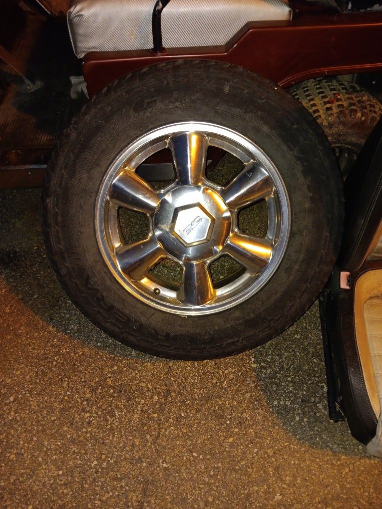 Rim.and Tire, For A Denali GMC 245/65/R17