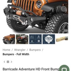 Jeep Wrangler Bumpers