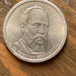 1881 James Garfield $1 Coin