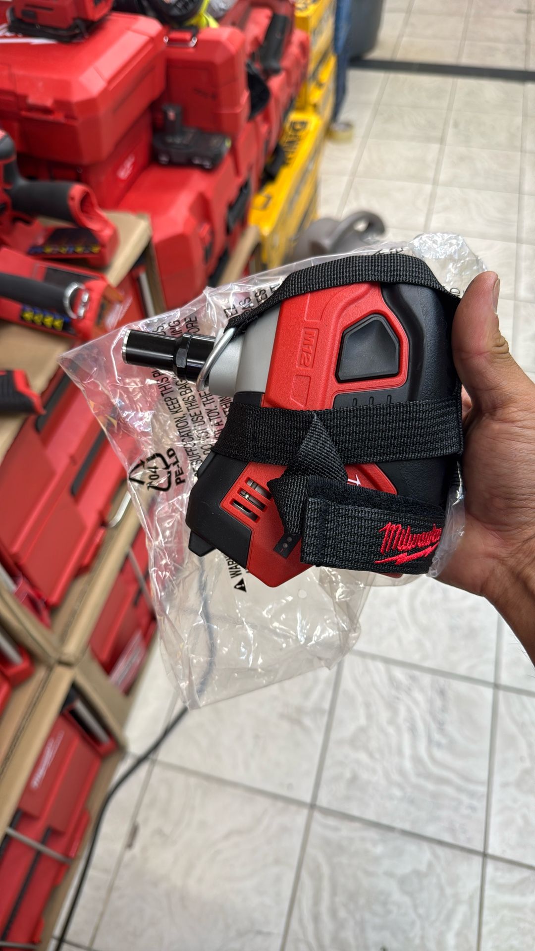 Milwaukee M12 Palm Nailer Tool Only