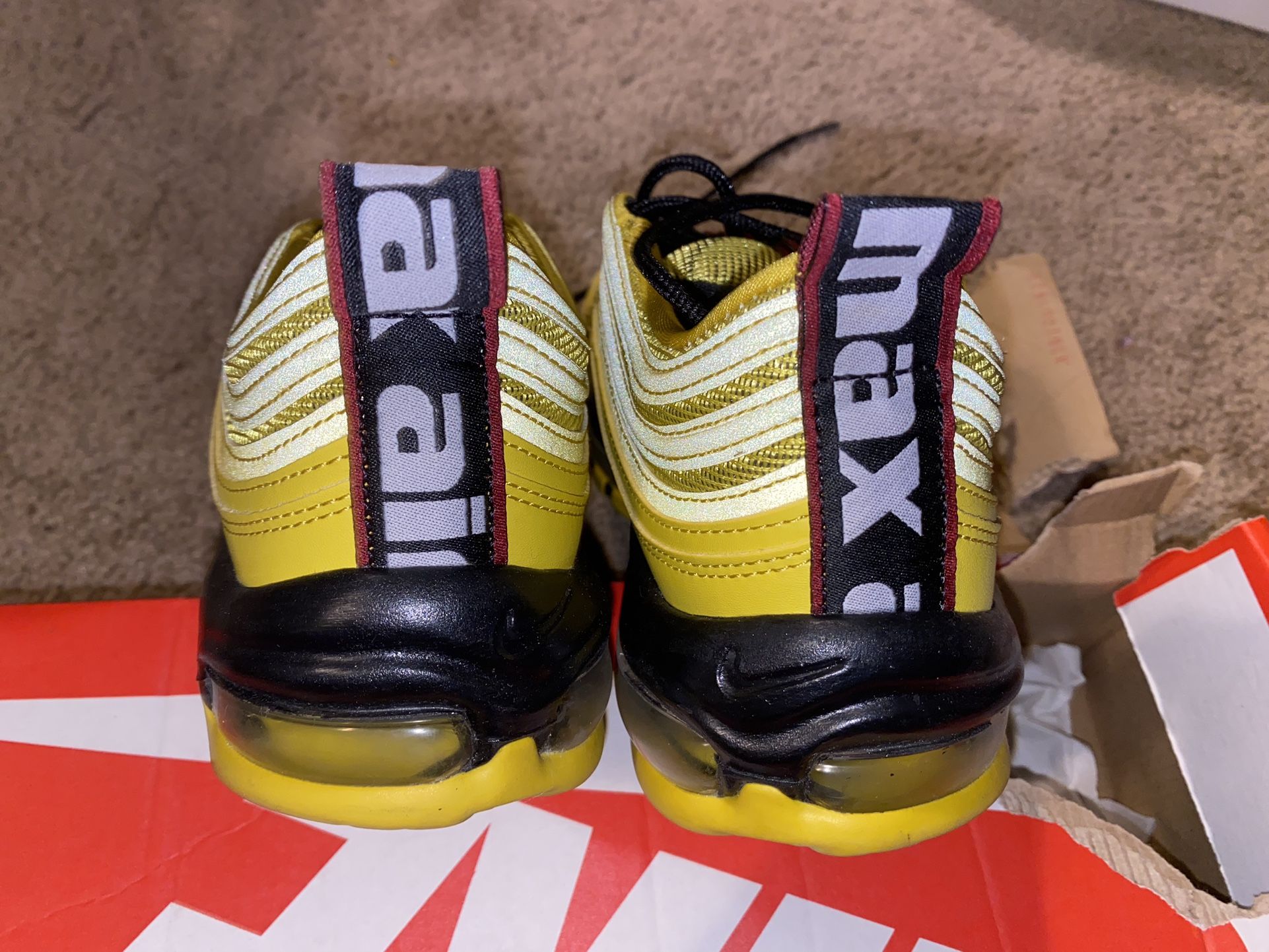 Nike Air Max ‘97s (Bright Citron/Black)