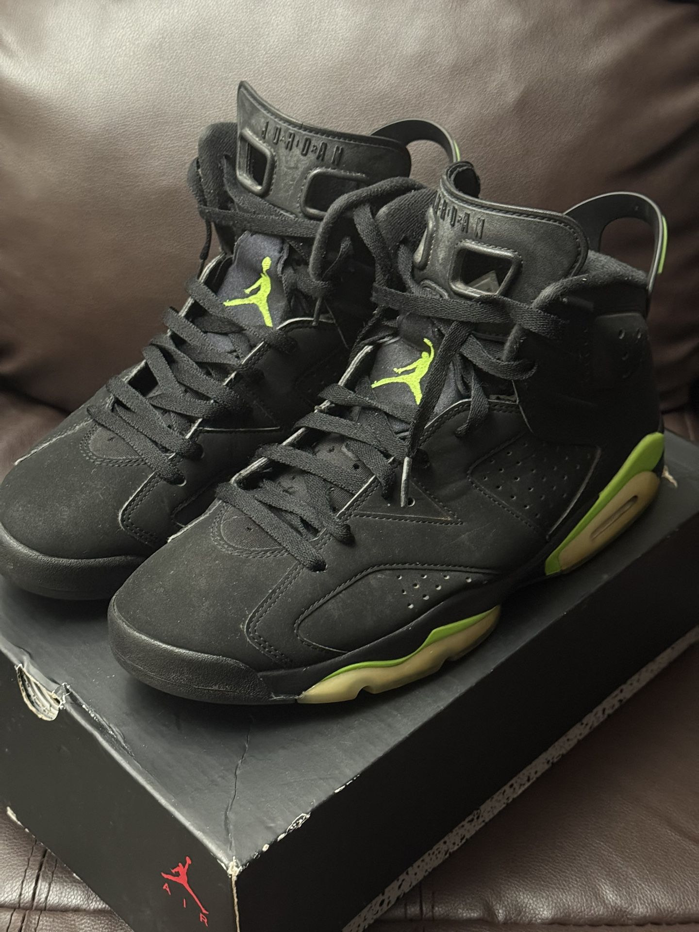 Jordan 6 Electric Green 10.5