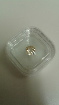 Natural citrine gemstone