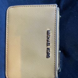 Michael Kors Jet Set Small Top Zip Coin Pouch ID Card Holder Wallet