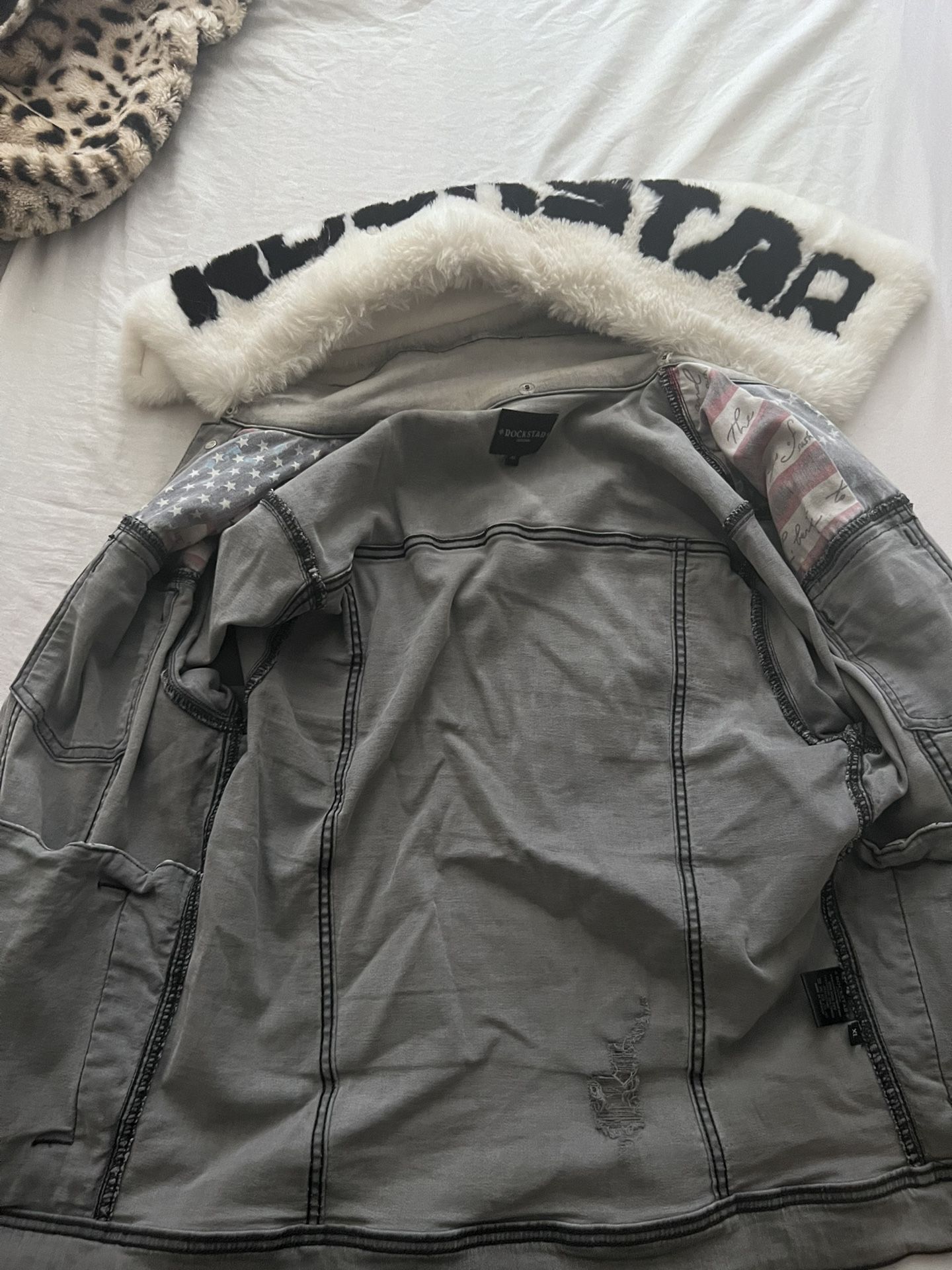 Rockstar Jean Jacket (Grey)