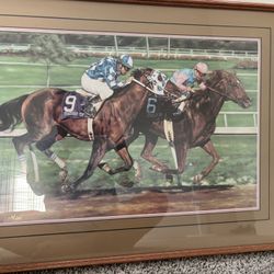 1987 Breeders cup classic Jockey Signature 