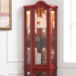 Curio cabinet, lighted display case
