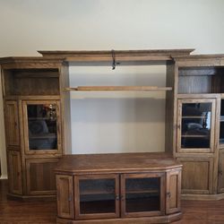Oak Entertainment Center