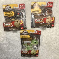 Jurassic World dinosaurs Transform Bundle 