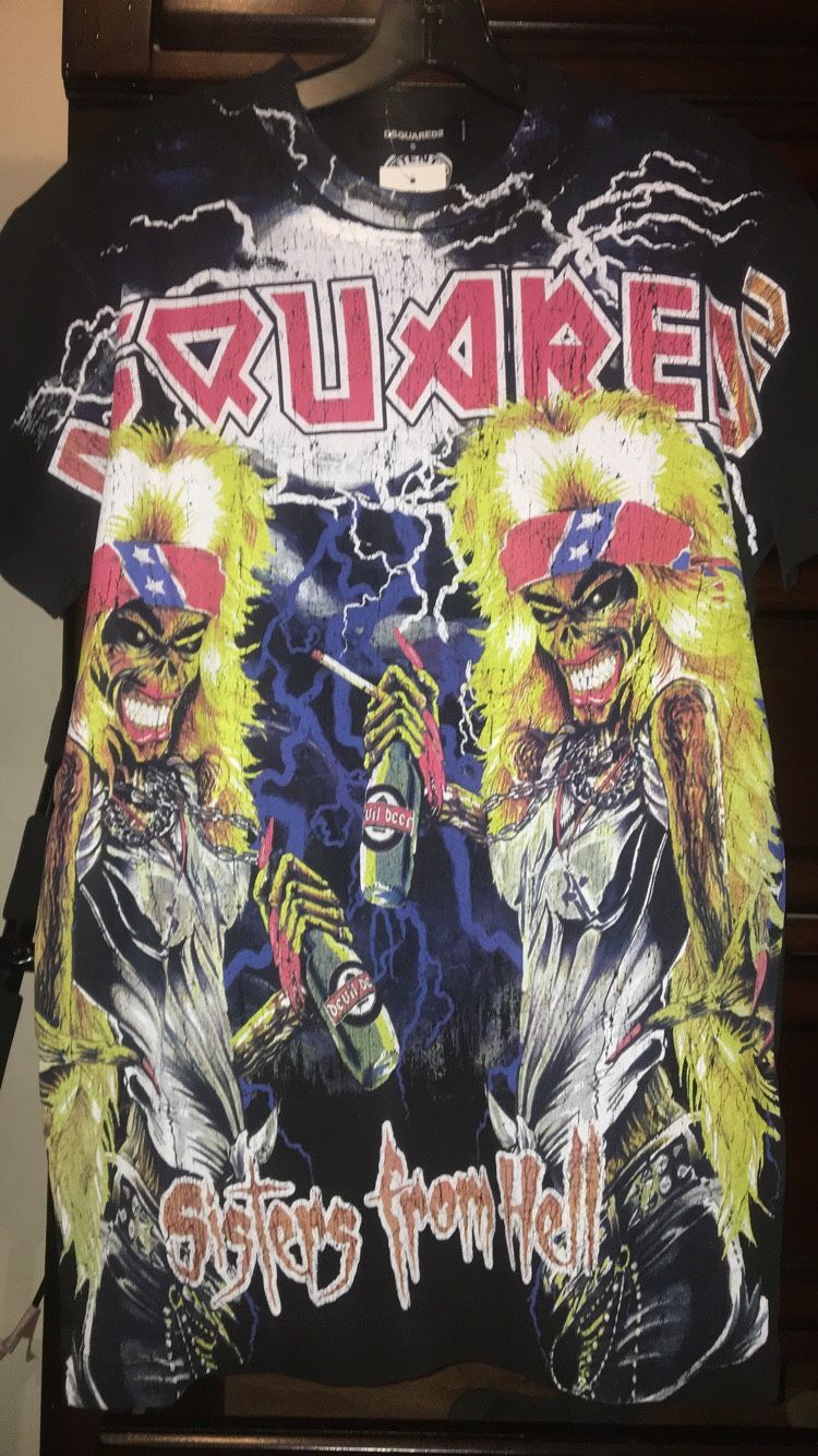 DSQUARED TSHIRT SISTERS FROM HELL