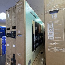 75” Samsung Crystal LED 4K Smart TV
