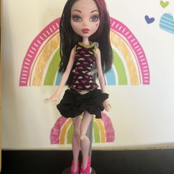 MONSTER HIGH DRACULAURA BEAST BITES 11 INCH DOLL