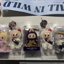 The Monsters Exclusive Labubu Fall In Wild, Wing Of Fortune, Coke Cola, Chec