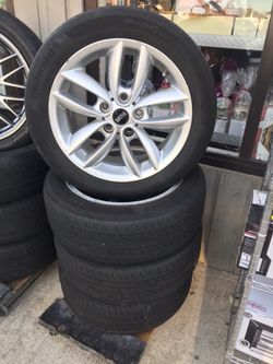 17” Mini Cooper rims 5 lugs