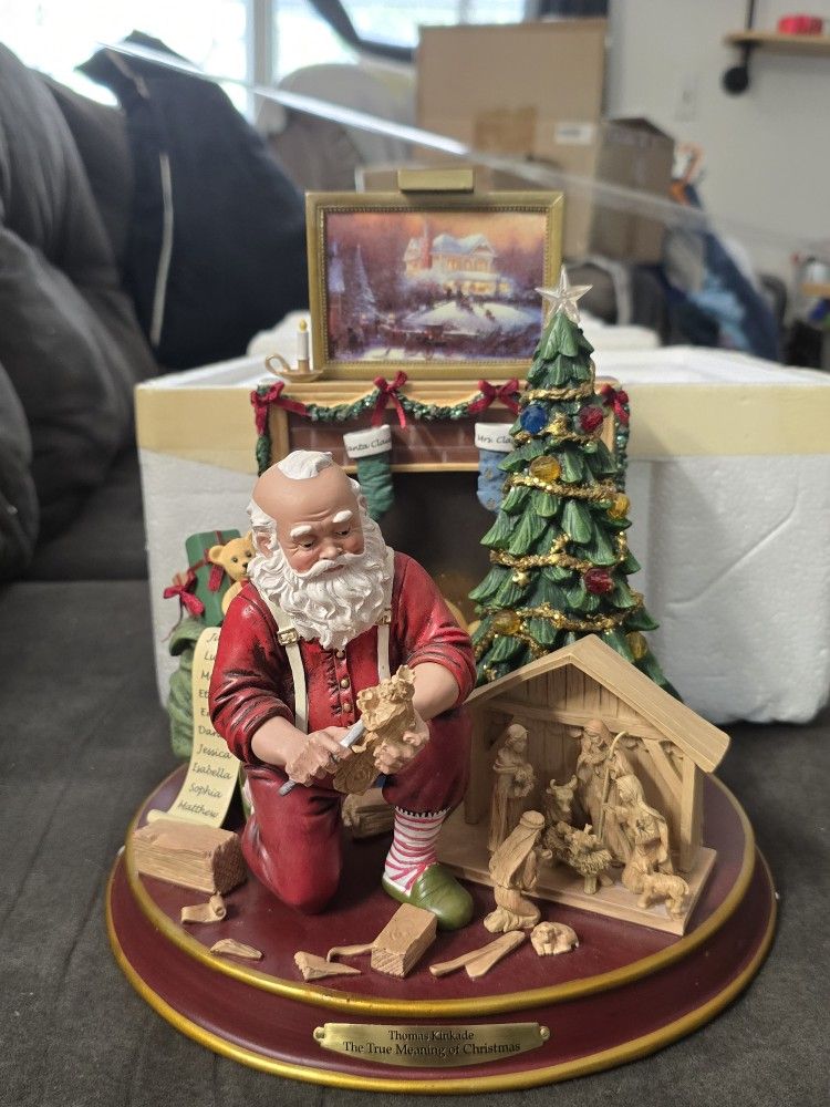 Thomas Kincade Santa