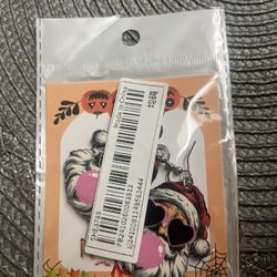 Santa earrings