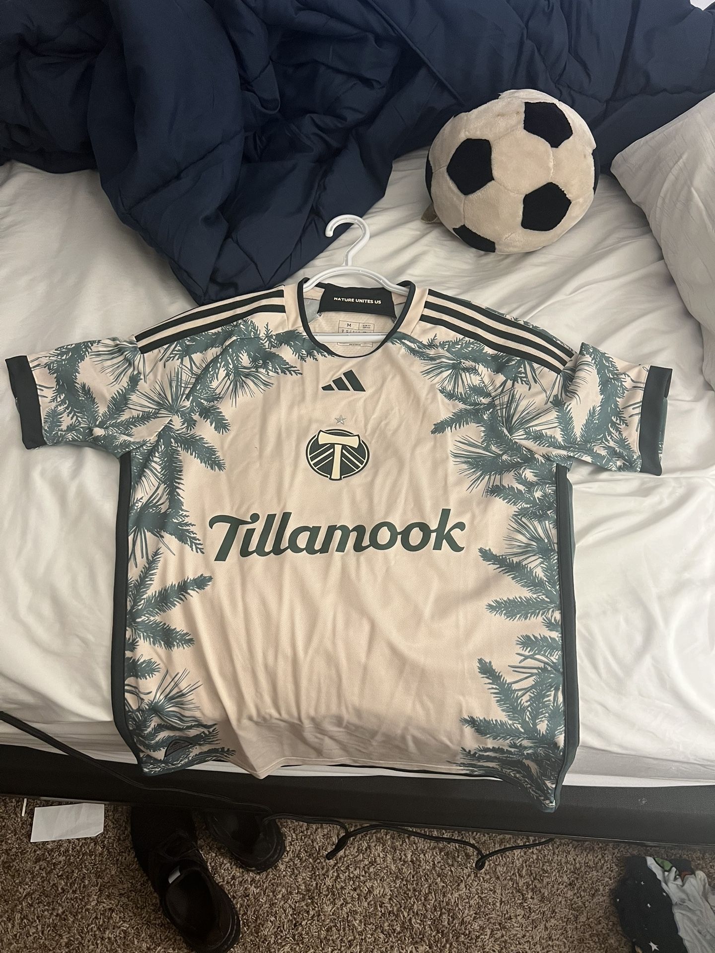 Portland Timbers Jersey Size M Player Addition