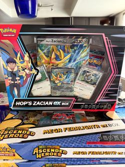 Pokémon Hop's Zacian ex Box