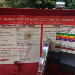 Ramset fastening tool, nail gun: Drive It