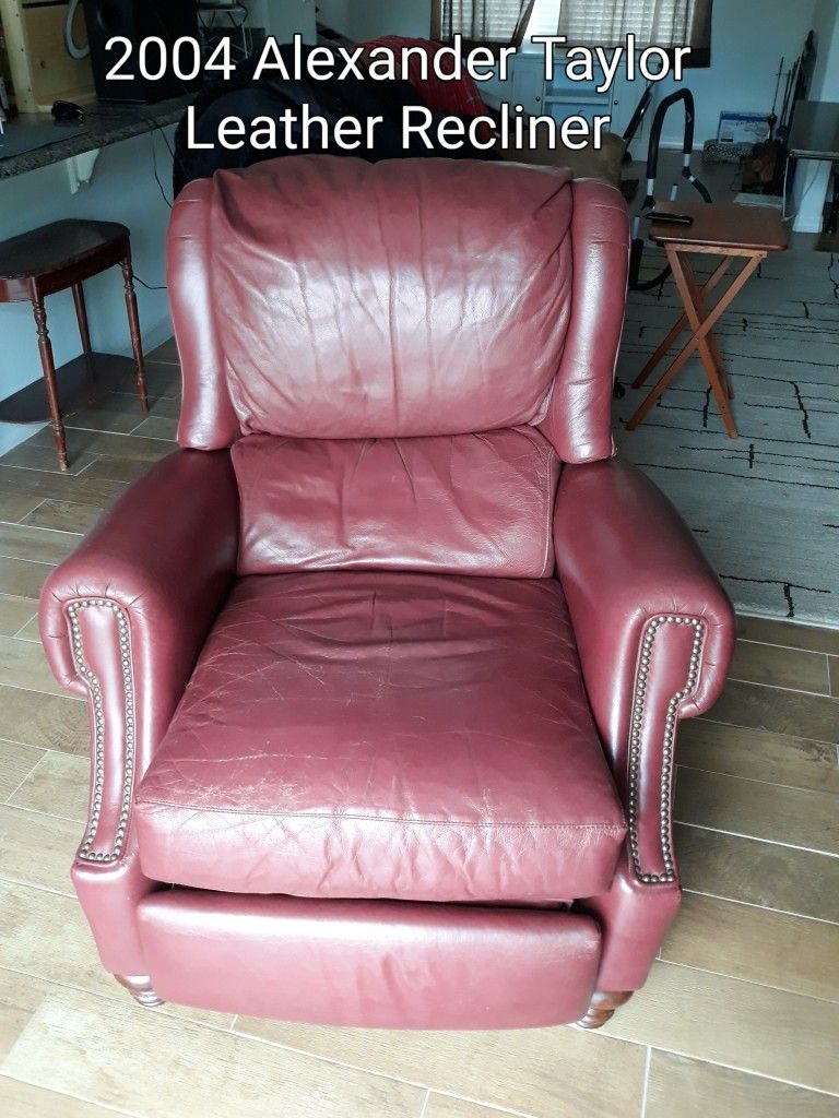Alexander Taylor Leather Recliner
