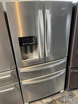 Whirlpool 4-Door Refrigerator Stainless Steel FrenchDoor