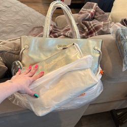 Folli Follie Gold 2 In 1 Bag