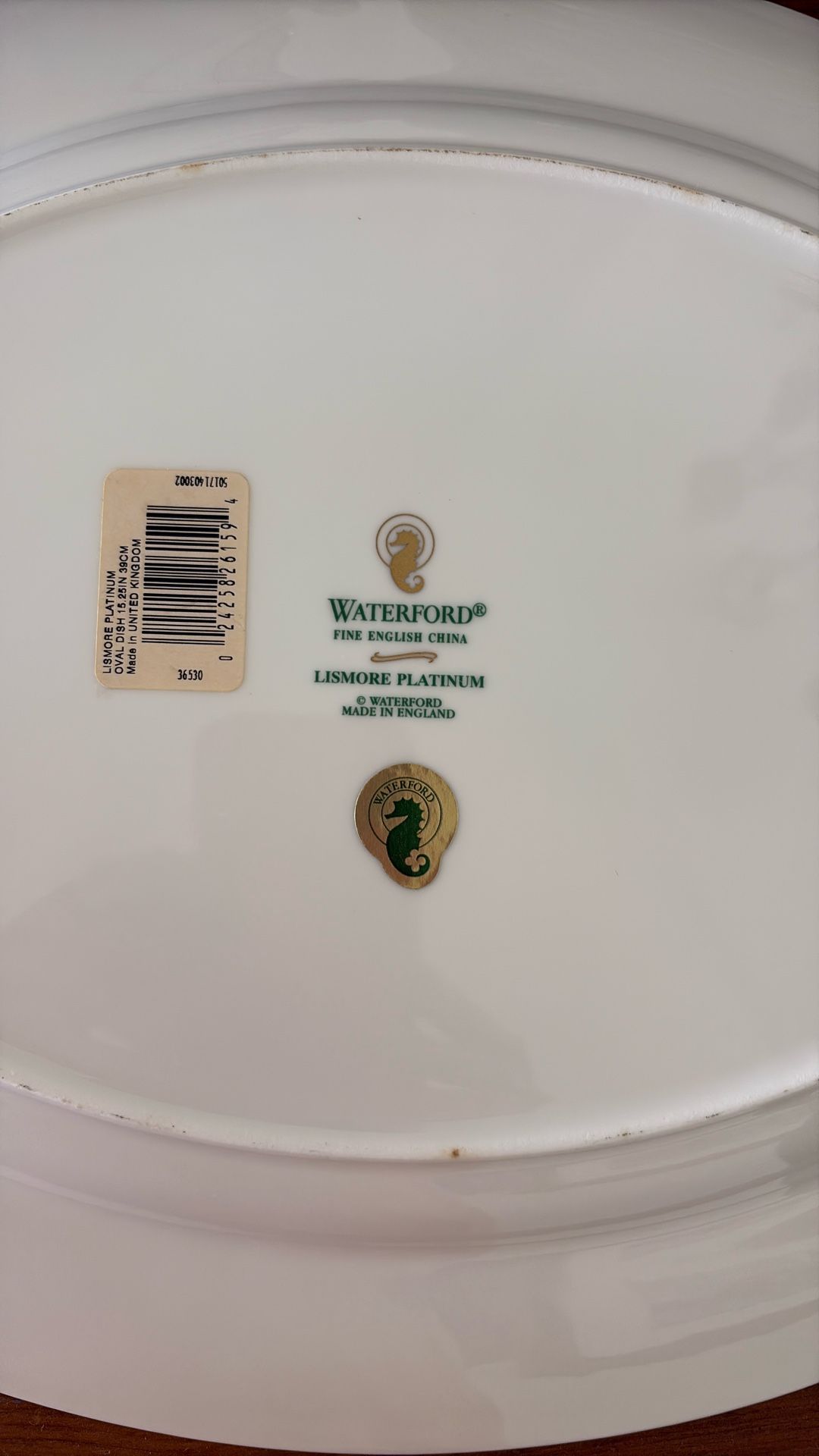 Lismore Platinum 14 Piece China Set