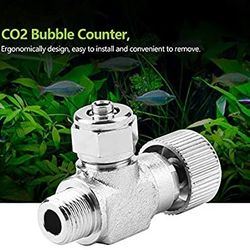 Aquarium System Needle Valve with CO2 Regulator and Bubble Counter, Fish Tank Accessories