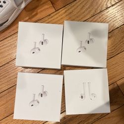 AirPods One And Pros Plus Maxes 
