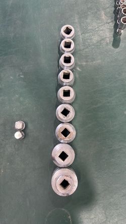 Deep Drive Socket Set Graduated Sizes