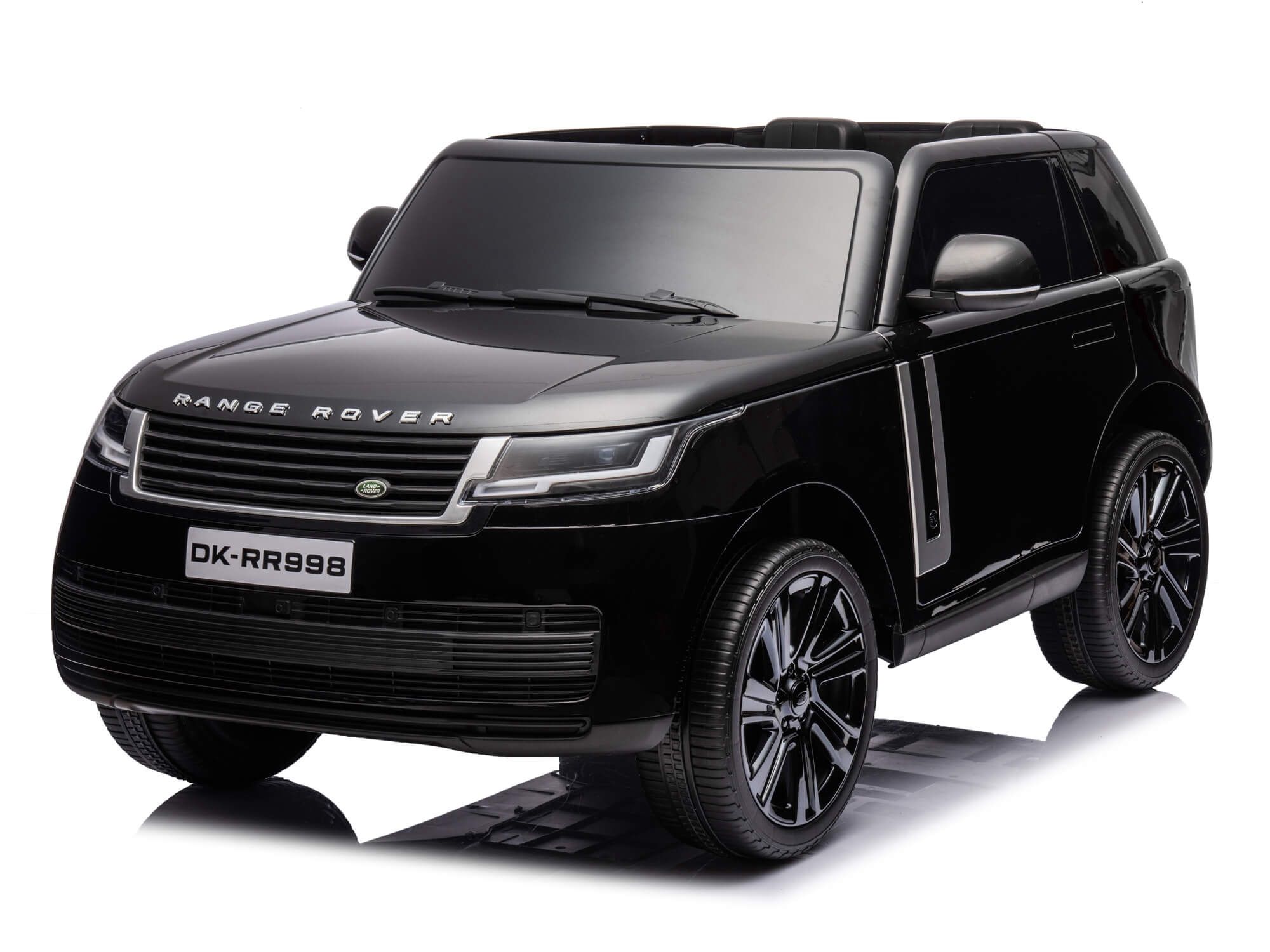 24V Land Rover Kids Electric Ride On SUV with Remote Control - Black
