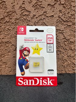 SanDisk 256GB microSDXC for Nintendo Switch
