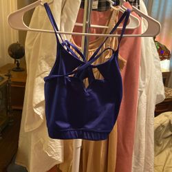 Victoria Secret Royal Blue Top-sports Bra-large