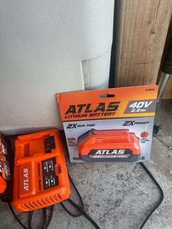 New Electric Battery Atlas Chain Saw