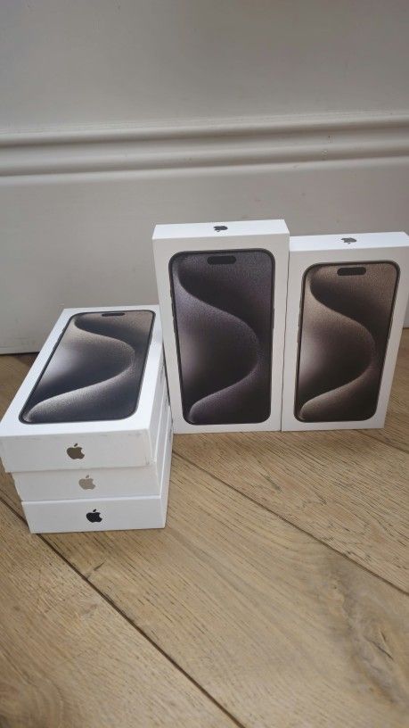 Brand new unlocked Apple iPhone 15 Pro 512GB
