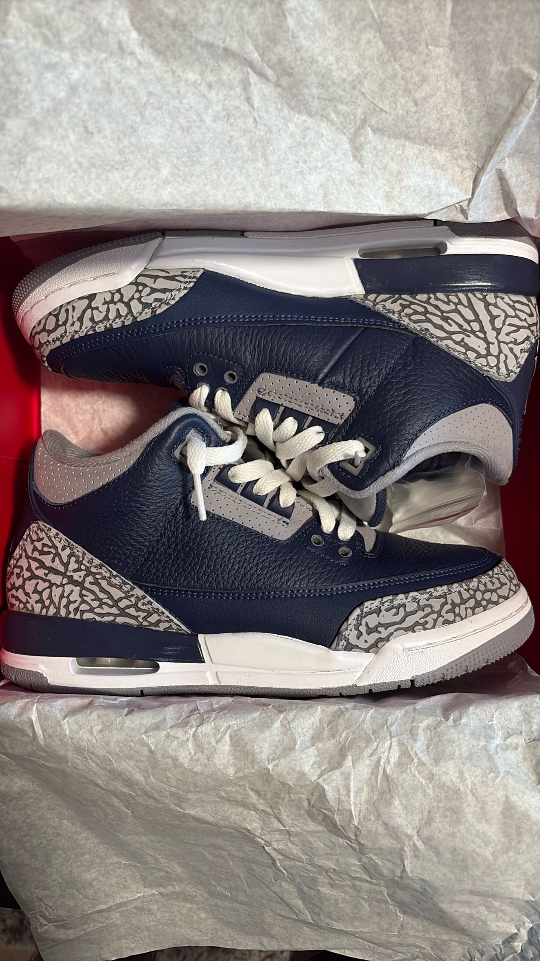 Air Jordan 3 Retro Gs “Georgetown”