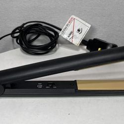 GHD Professional Flat Iron 4.2B Classic Styler 1" Straightening Hair Black  In used good condition 