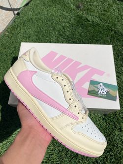 Jordan 1 Travis Scott Shy Pink