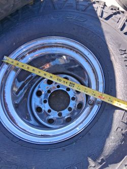 Deep dish rims mickey Thompson  tires
