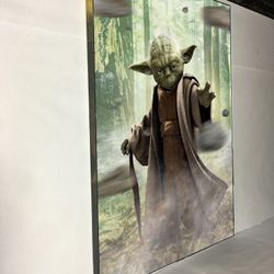 Canvas wall decoration 30”x42”. Brand new we can make it in different sizes, from  4.5”x4.5” to 30”x66”, Wood frame and sprayed with glossy clear coat