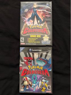 Pokémon Coliseum GameCube and bonus disk