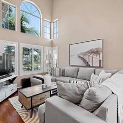 Sectional Living Spaces Couch 
