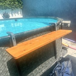 pool bar for above ground pool