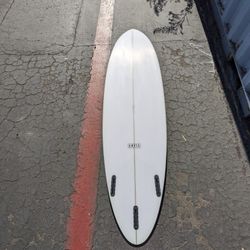 6'8" Tri Fin ANVIL Mid Length Surfboard Similar To CI M23 New 