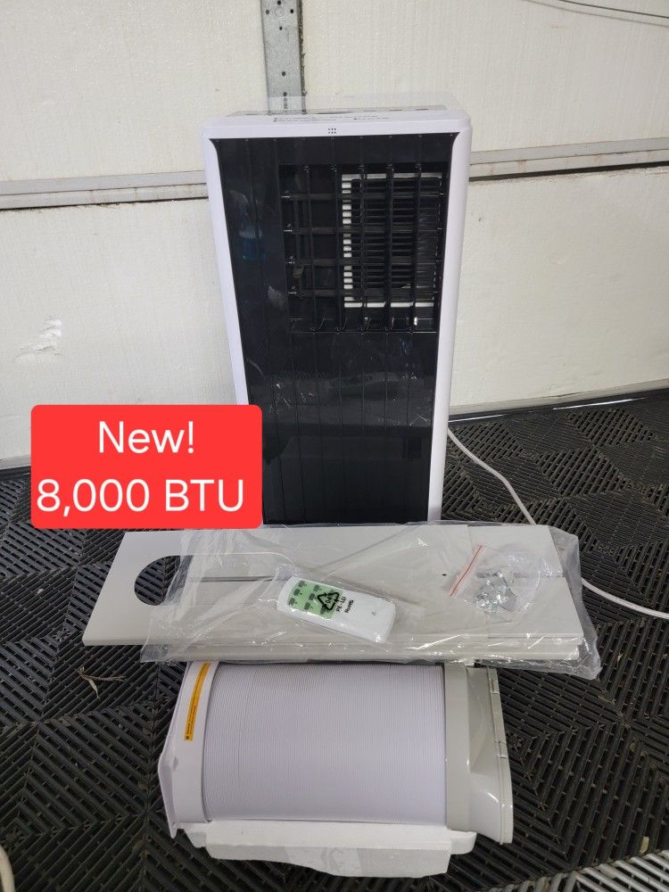 New! 8,000 BTU Portable Air Conditioner AC