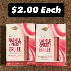 Dove Bar Soap $2 Each 