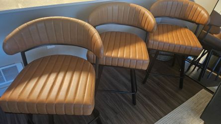 Set of 3 bar chairs