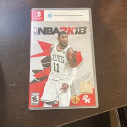 Used NBA 2k18 For Nintendo Switch