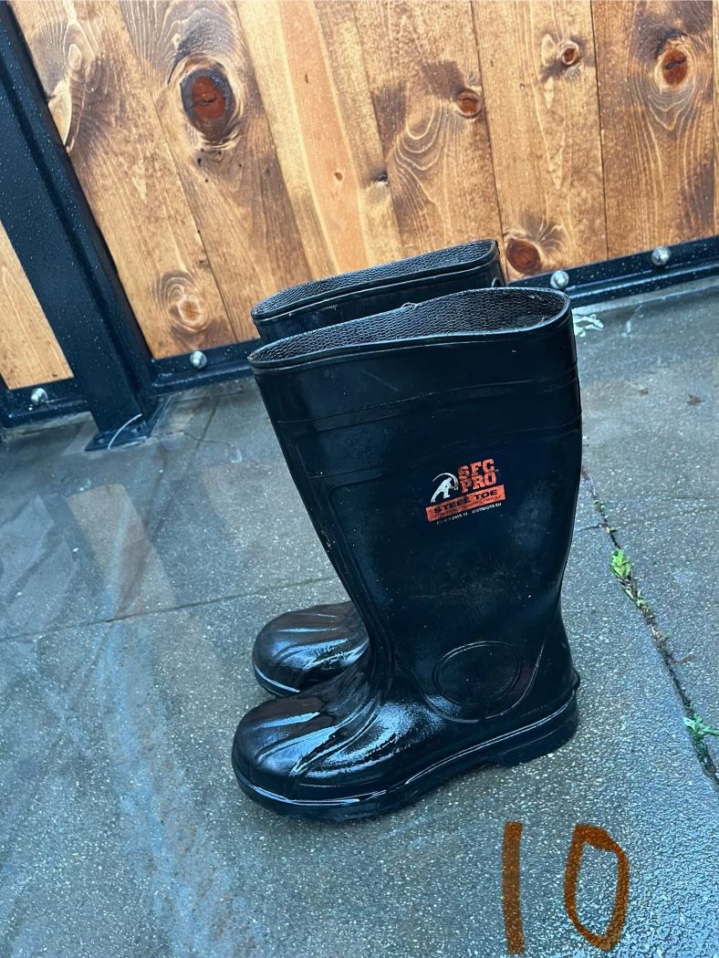 Rubber Boots/ Steel Toe