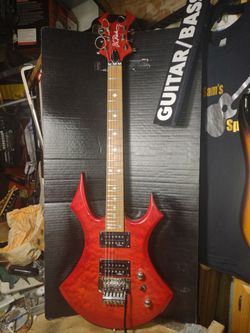 N.Japan BC Rich FR Guitar EXC Pro fret-level setup Spa perfect (MSR 1,125) now 559!